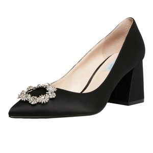 Blue by Betsey Johnson Liliy Embellished Block Dress Heel, W7